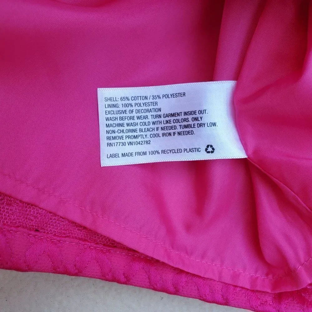 Genuine Kids from OshKosh Pink Textured A-Line Mini Skirt